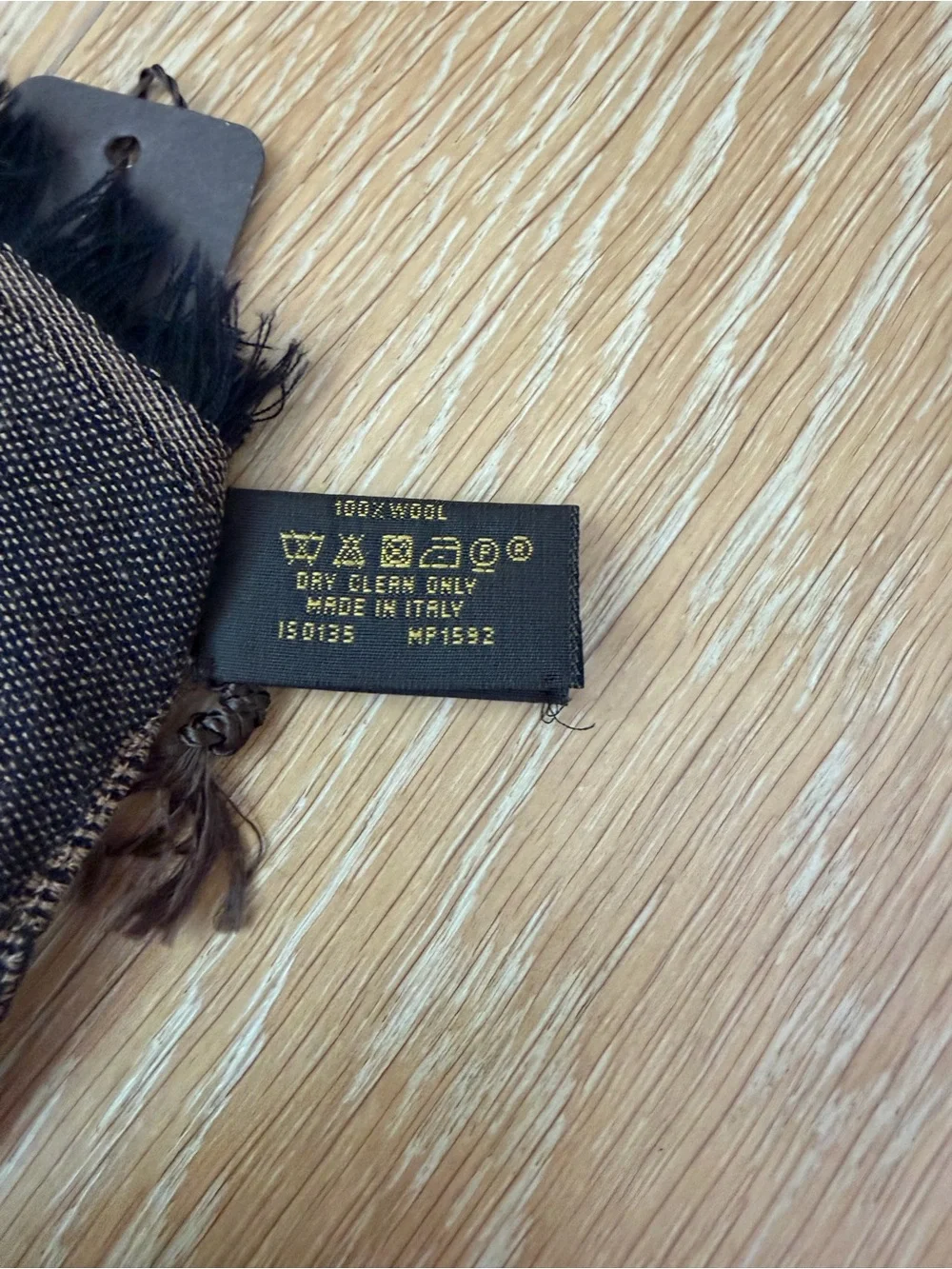 Louis Vuitton Christopher Nemeth Limited Edition Wool Scarf Etoile